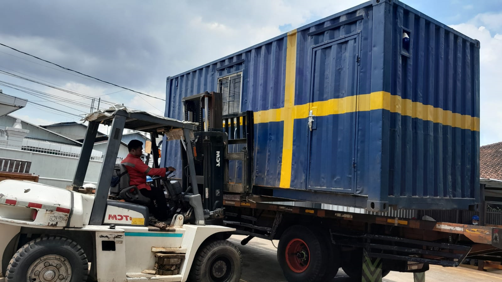 Dokumentasi forklift Cipta Unggul Samudra